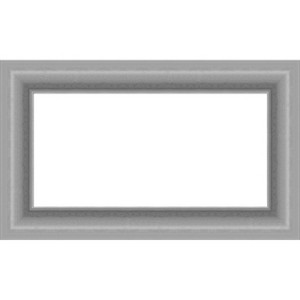 Amanti Art Peak Polished Nickel Framed Dry Erase Magnetic Board - 1 of 4