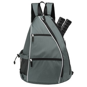 Unique Bargains Lightweight Durable Water Resistant Multi-Functional Tennis Pickleball Sling Bags - 1 of 4