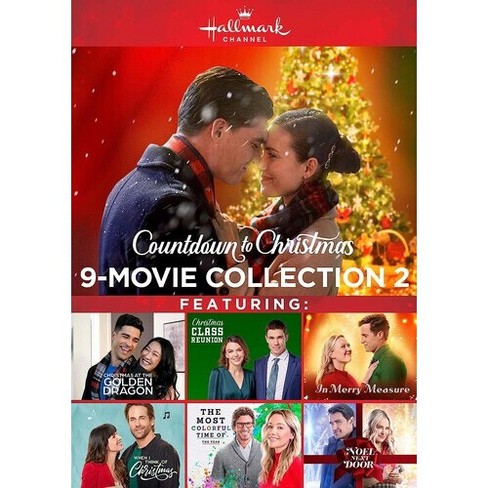 Hallmark Channel Countdown To Christmas 9 movie Collection 2 dvd