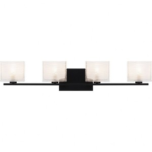 Quoizel Lighting Westcap 4 - Light Vanity in  Matte Black - 1 of 1