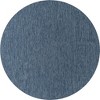 Unique Loom Outdoor Solid Solid Woven Area Rug - 2 of 4