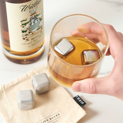 Glacier Rocks Small Stainless Steel Whiskey Cubes