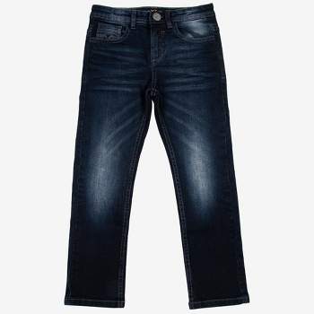 X RAY Little Boy's Dark Blue Washed Jeans