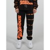 Fast & Furious Orange Logo Adult Black Jogger Pants - image 4 of 4