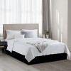 Lux Decor Solid Bed Skirts - Microfiber Tailored Drop 16-Inch Quadruple Pleated  Easy Fit Plain Bed Skirt - image 4 of 4