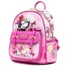 WondaPop Disney Minnie Mouse 11" Vegan Leather Fashion Mini Backpack - 4 of 4