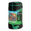 Minecraft Time To Mine Creeper Throw Blanket (45 x 60) - 3 of 4
