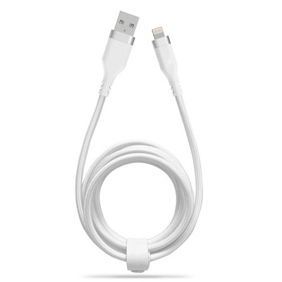 LunaLulinlk iPad & iPhone Lightning Charger Cable, Fast Charging 6ft MFI, Premium White