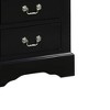 Acme Furniture Louis Philippe III Nightstand Black - 3 of 4