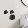 5-Piece Bathroom Hardware Set SUS304 Stainless Steel Towel Bar, Toilet Paper Holder, Robe Hook, Modern Design - 3 of 4