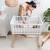 Wooden Bedside Bassinet Sleeper By Comfy Cubs - 4 of 4