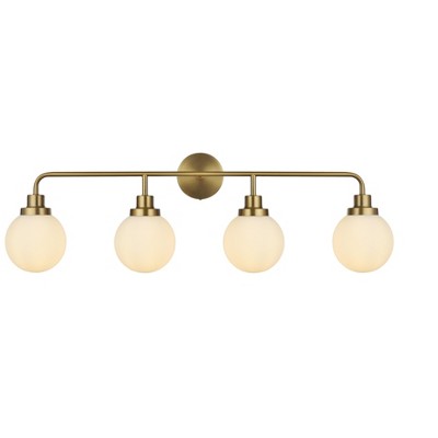 Elegant Lighting Hanson 37 inch Wall Sconce in Satin Gold