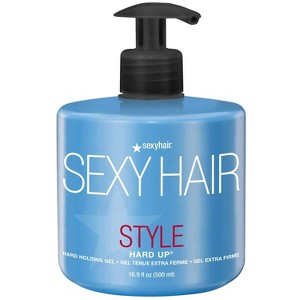 Sexy Hair Style HARD UP HARD HOLDING GEL (16.9 oz / 500 mL XXL Size with PUMP) Sexyhair Extra Firm Hair Gel - 1 of 4
