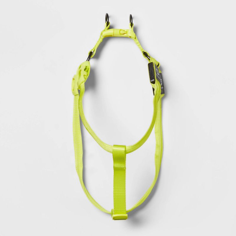 LED Rechargeable Dog Harness - Vibrant Green - Boots & Barkley™, 4 of 6