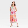 Girls' Sleeveless Knit Midi Dress - Cat & Jack™ - 3 of 3