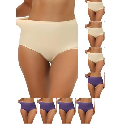 5 dark purple 4 beige