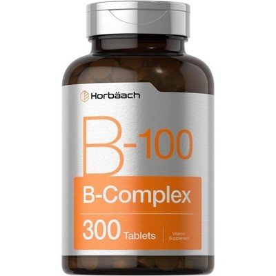 Horbaach Vitamin B-100 Complex | 300 Tablets : Target