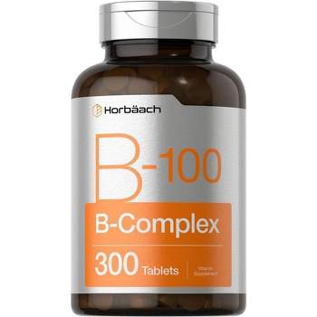 Horbaach Vitamin B-100 Complex | 300 Tablets
