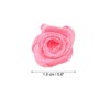 Unique Bargains Satin Fabric Decorative DIY Craft Embellishment Ribbon Roses 30 Pcs - 2 of 4
