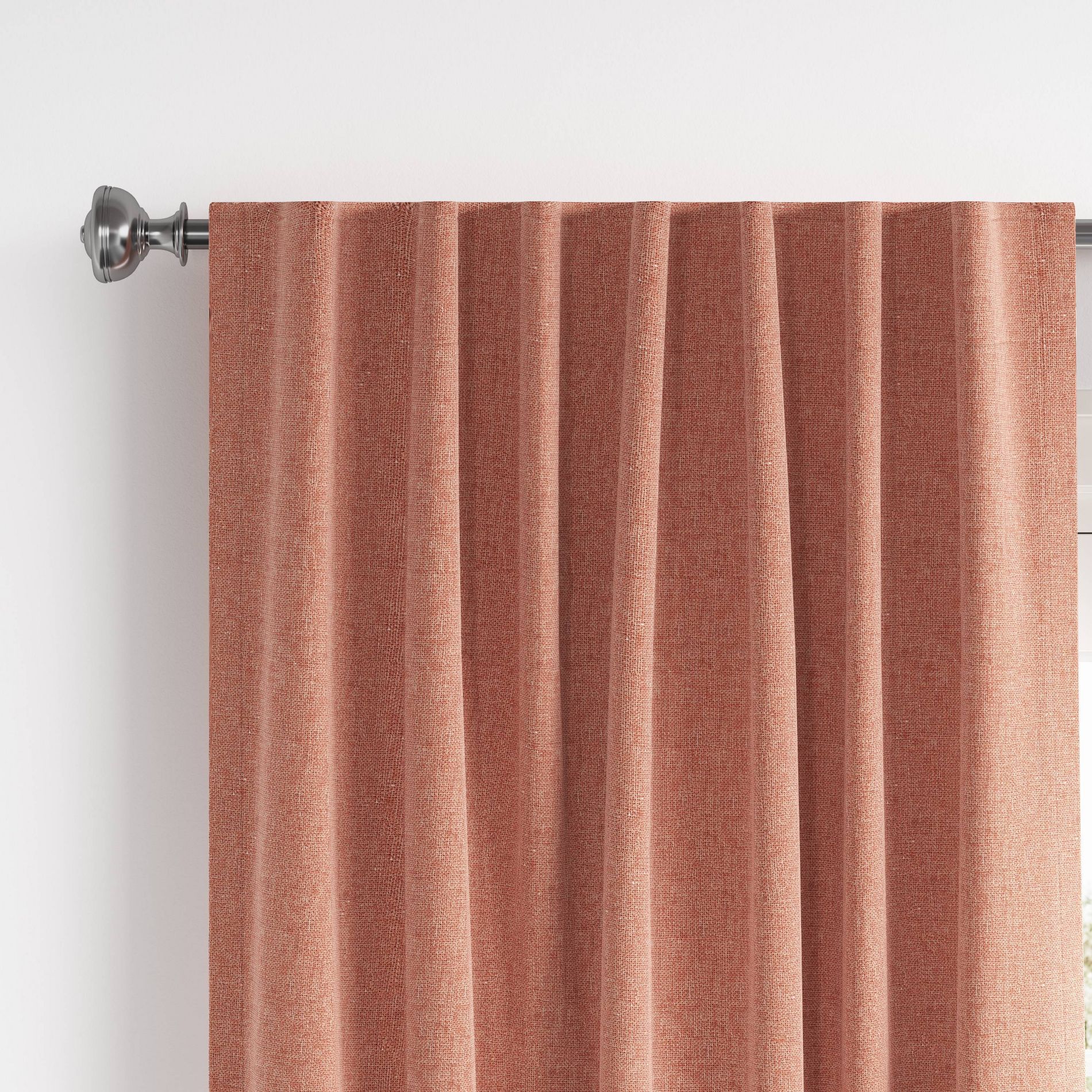 50"x63" Blackout Aruba Window Curtain Panel Red - Threshold™