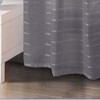 RT Designers Collection Wanda Box Voile Light Filtering One Grommet Curtain Panel 54" x 90" Charcoal - 3 of 4
