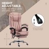 Massage Office Chair with 6 Points and Heat, Reclining Computer Chair with Adjustable Height and Footrest - 4 of 4