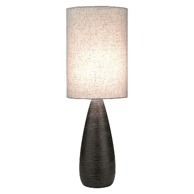 Lite Source Quatro II 1 Light Table Lamp  - Brushed Dark Bronze