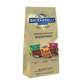 Ghirardelli Premium Assortment Chocolate Squares Bag - 5.91oz