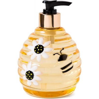 LunaLulinlk Beehive Soap Dispenser – Cute Hand and Dish Soap Dispenser Décor Liquid Soap Dispenser for Handwashing and Cleaning