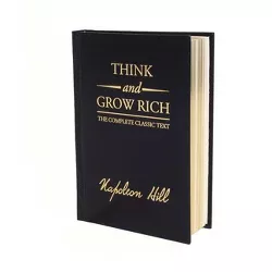 Think and Grow Rich Deluxe Edition - by  Napoleon Hill (Hardcover)