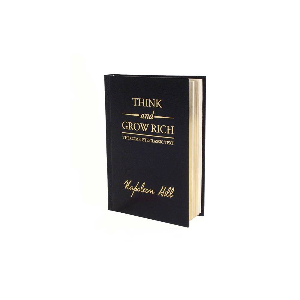 Think and Grow Rich Deluxe Edition - by Napoleon Hill (Hardcover) About the Book This keepsake volume of the classic wealth-building guide features the original work in a leather-bound casing with gold stamping, a red ribbon place marker, and marble end papers. Book Synopsis The bestselling success book of all time is updated and revised with contemporary ideas and examples. Think and Grow Rich has been called the Granddaddy of All Motivational Literature. It was the first book to boldly ask, What makes a winner? The man who asked and listened for the answer, Napoleon Hill, is now counted in the top ranks of the world's winners himself. The most famous of all teachers of success spent a fortune and the better part of a lifetime of effort to produce the Law of Success philosophy that forms the basis of his books and that is so powerfully summarized in this one. Now, this landmark bestseller receives perhaps its most beautiful publication ever with this special deluxe edition, featuring: - leather jacket with gold stamping and black inlaid text - beautiful marble endpapers - author time line and biography Review Quotes During the past twenty-five years I have been blessed with more good fortune than any individual deserves but I shudder to think where I'd be today, or what I'd be doing if I had not been exposed to Napoleon Hill's philosophy. It changed my life. --Og Mandino, The Greatest Salesman in the World About the Author Napoleon Hill was born in 1883 in Virginia and died in 1970 after a long and successful career as a lecturer, an author, and as a consultant to business leaders. Think and Grow Rich is the all-time bestseller in its field, having sold 15 million copies worldwide, and sets the standard for today's motivational thinking.