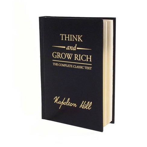Think And Grow Rich Deluxe Edition - By Napoleon Hill (hardcover) : Target
