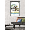Trends International NFL Los Angeles Chargers - Drip Helmet 20 Framed Wall Poster Prints - 2 of 4