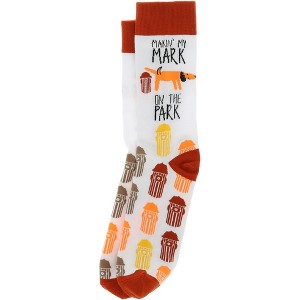 Pavilion Gift Company - Mark on the Park - Unisex Crew Socks Size: M/L - Socks - 1 of 4