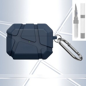 HTUTWOO Compatible with AirPods Pro 2 Case, Meteorite Texture Cool Unique, Rugged TPU Case for Men Women - 1 of 4