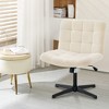 Square Back Upholstered Home Office Chair - 4 of 4