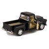 KiNSMART 1955 Chevrolet Stepside Pickup Truck 5 Inch 1:32 Scale Die Cast Metal Little Truck (Black) - 2 of 2