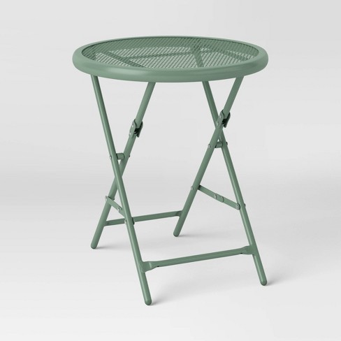 Metal Mesh Folding Accent Table Room Essentials Target