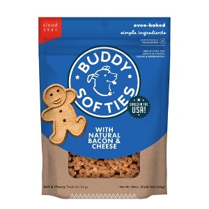 Buddy Biscuits Soft and Chewy Treats with Bacon and Cheese Dry Dog Treats - 1 of 4