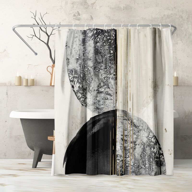 Americanflat 71" x 74" Shower Curtain Style 13 by PI Creative Art - Available in Variety of Styles, 1 of 10