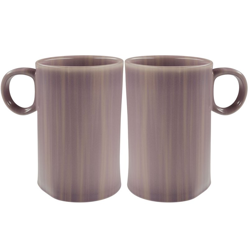 American Atelier Stoneware Loop Handle Mugs, Set of 2, Cup For Coffee, Tea, Latte, And Hot Chocolate, Dishwasher And Microwave Safe, 1 of 8