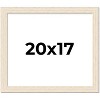 PosterPalooza | 20x17 Wide Barnwood Picture Frame, UV Acrylic, 6 Finishes - Grey, Brown, White, and Black - 2 of 4