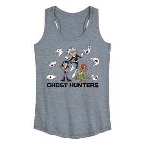 Women's - Danny Phantom - Ghost Hunters Graphic Racerback Tank - 1 of 4