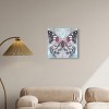 Art Remedy Shining Butterfly Colorful buterfly and flowers wall art Unframed - 2 of 4