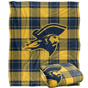 East Tennessee State University Campus Plaid Spirit Silky Touch Super Soft Throw Blanket 50x60 - 1 of 4