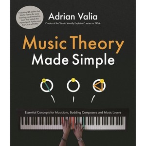 Music Theory Made Simple - by  Adrian Valia (Paperback) - 1 of 1