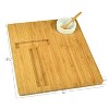 Picnic at Ascot Monogrammed Bamboo Charcuterie, Cheese & Cracker Serving Board - 3 of 3