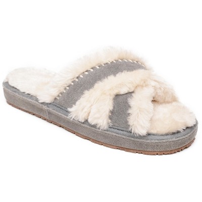 minnetonka petunia slide slipper