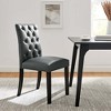 Modway Duchess Dining Chair Vinyl Set of 2 - 2 of 4