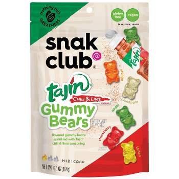 Snack Club Tajin Gummy Bears Candy - 6.5oz